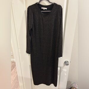 LOFT Shimmer Rainbow Dress